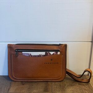Cuddigain leather clutch